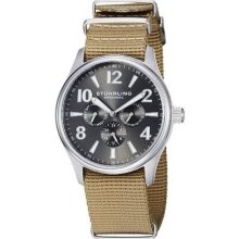 Stuhrling Original Men's 406.331oe54set Aviator Tuskegee Hawk Quartz Day And