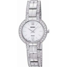 SUP199 -- Seiko Women's Solar Stainless Steel Bracelet Watch SUP199 SUP199