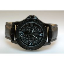 Super Techno 0.10ctw Mens Diamond Watch M6097