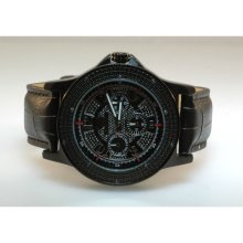 Super Techno 0.10ctw Mens Diamond Watch M6104