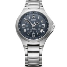 Swiss Army Victorinox 241463 Mens S.steel Base Camp Analog Dial Watch