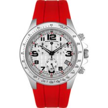 Swiss Legend Mens 50041-02-r Chronograph Red Watch