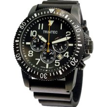 Swiss Quartz Gmt Ronda Movement 515-24/Black