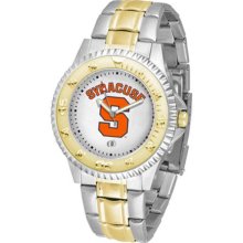 Syracuse Orange SU Mens Stainless 23Kt Watch