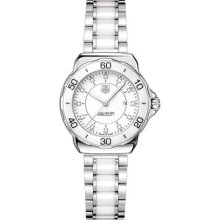 Tag Heuer Formula 1 White Dial Stainless Steel Ladies Watch WAH13 ...