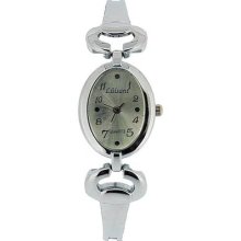 The Olivia Collection Ladies Silver Dial Bracelet Strap Dress Watch Cos36