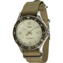 Timex Ameritus Sport Watch W/Nylon Slip Thru Strap Watches : One Size
