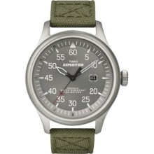 Timex Men's Canvas Strap Watch - Green