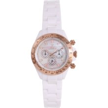 Toywatch Plasteramic Watch Rose Gold Chronograph Pclc01whpg