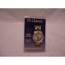 T's Classic Wrist Watch Quartz Accuracy With Long Life Battery