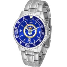US Air Force Competitor AnoChrome Steel Band Watch