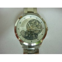 Used Limited Edition Doraeman Manual Winding Wristwatch