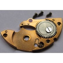 Used Omega 564 Watch Movement Part Compl. Barrel Bridge