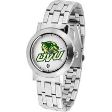 Utah Valley State Wolverines NCAA Mens Stainless Dynasty Watch ...