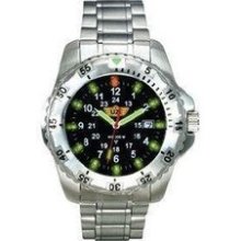 Uzi Defender Stainless Steel Screw Down Crown Uzi Watches
