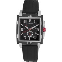 Viceroy Men's 47719-55 FALONSO Black And Red Interchangeable Rubber