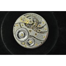 Vintage 16 Size Illinois Hunting Case Pocket Watch Movement Grade 306 Running