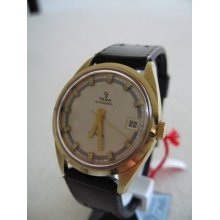 Vintage Auto Yema Mens Watch 1960's