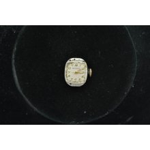 Vintage Ladies Wittnauer Wristwatch Movement Caliber 5jh Running