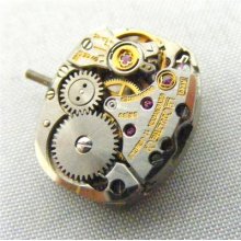 Vintage Lecoultre Ladies Watch Movement K 840 / Bw 17 Jewel