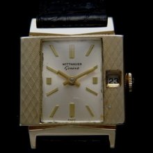 Vintage Mechanical Swiss Watch Wittnauer GenÃ¨ve 60's Men's