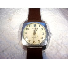 Vintage mechanical Wostok mens watch