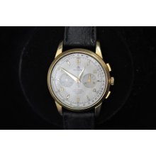 Vintage Mens Bucherer Wristwatch Lemania Movement Keeping Time