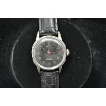 Vintage Mens Enicar Wristwatch Running!!