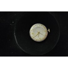 Vintage Mens Hamilton 17j Wristwatch Movement Caliber 748 Keeping Time