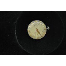 Vintage Mens Wittnauer Wristwatch Movement Caliber 76 Revue Running