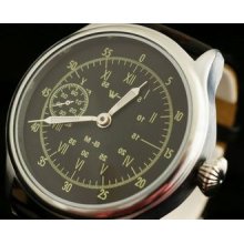 Vintage Military Style German & Cccp Ww2 War2 Pilot's Watch Wss