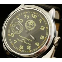 Vintage Military Style German & Cccp Ww2 War2 Watch Panzertruppen