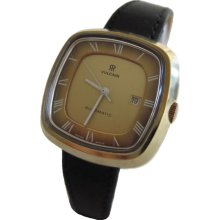 Vintage New old stock automatic Vulcain Revue H6619B Swiss watch