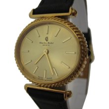 Vintage New old stock mechanical Charles Andre gold plated Swiss watch