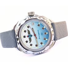 Vintage Soviet Russian Army Watch Vostok Komandirskije Comander mens watch men watch