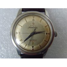 Vintage Swiss Titoni 21j Manual Men's Watch