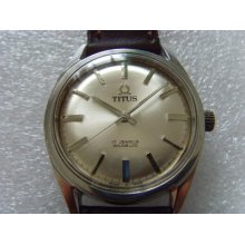 Vintage Swiss Titus 17j Manual Watch