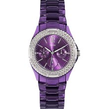 Watch Guess Rock Candy W0062l2 WomenÂ´s Purple
