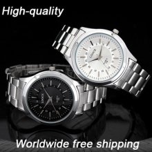 Watches Sports Men's Metal Quartz Stainless Steel Watch High Quality 129