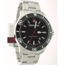 Wenger Swiss Men's Sea Force Brushed Stainless Steel Watch 0641.105