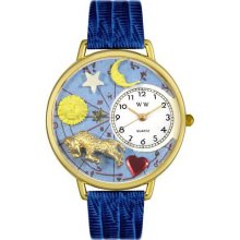 Whimsical watches aries gold watch - One Size