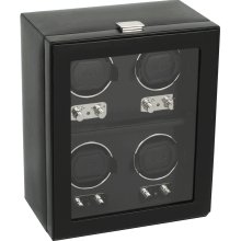 Wolf Designs 4 Piece Module 2.1 Watch Winder w/ Cover