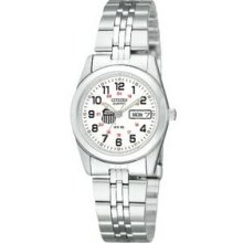 Women`s Quartz Movement Citizen Watch W/ Stainless Steel Bracelet