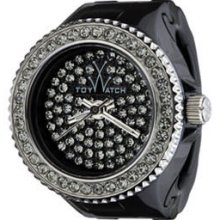 Women's Black Toywatch Toy Ring Plasteramic Watch TR02BK