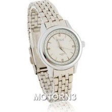 Women's Lovers Collection Stainless Steel Watch (White)