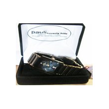 Women's Oniss Black Diamond l8kt gold Watch