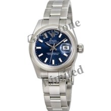 Women's Rolex Oyster Perpetual Lady-Datejust Watch - 179160_BlueIO