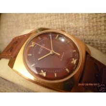 Wostok Gold-plated - Beautiful Vintage Russian (ussr, Cccp) Wristwatch