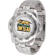 Wright State Raiders Mens Sports Steel Watch Wright State Raiders Mens Sports Steel Watch