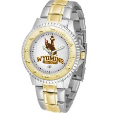 Wyoming Cowboys Competitor - Two-Tone Band Watch